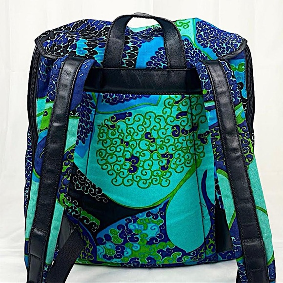 Authentic Gucci Rare Tom Ford Floral Drawstring Logo Clasp Backpack - Picture 10 of 14